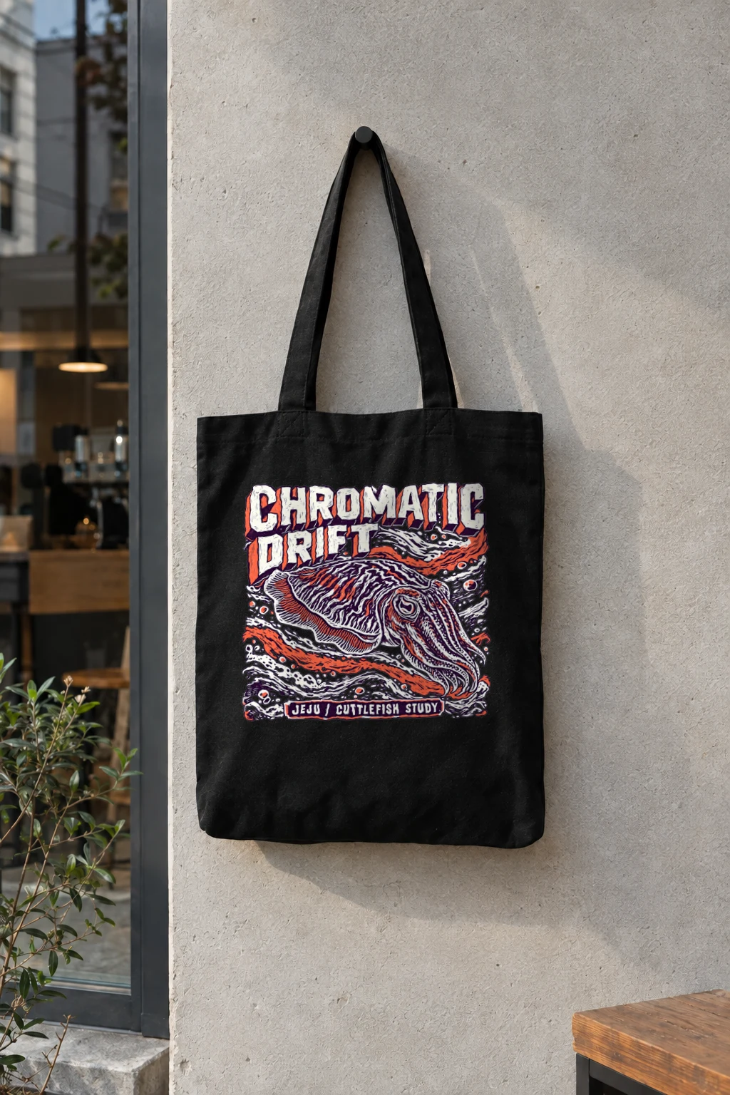 "Chromatic Drift" Classic Cotton Tote Bag