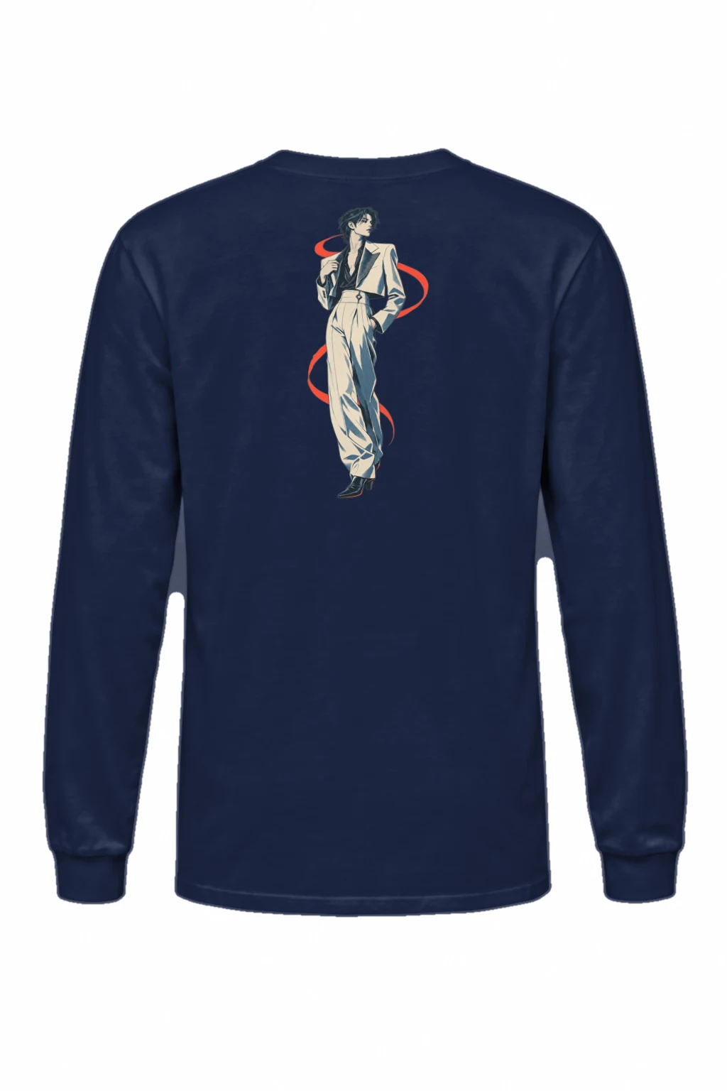 "Chromatic Poise" Unisex Longsleeve T-shirt | Gildan 2400