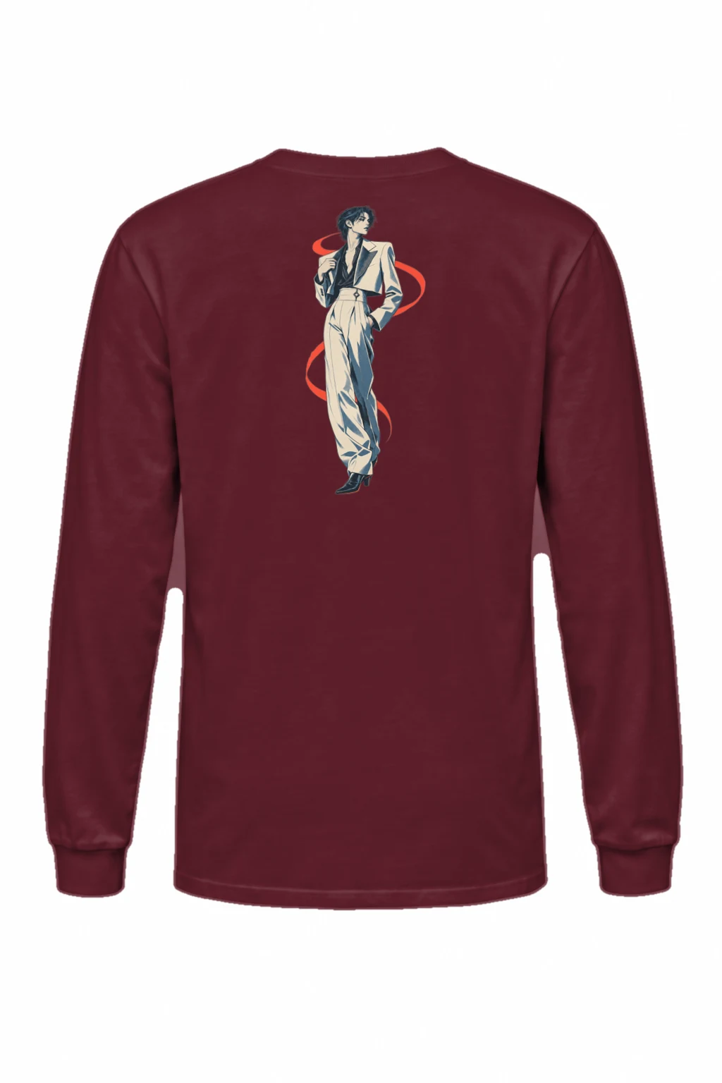 "Chromatic Poise" Unisex Longsleeve T-shirt | Gildan 2400