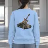 "Chrome & Resonance" Heavy Blend Unisex Crewneck Sweatshirt
