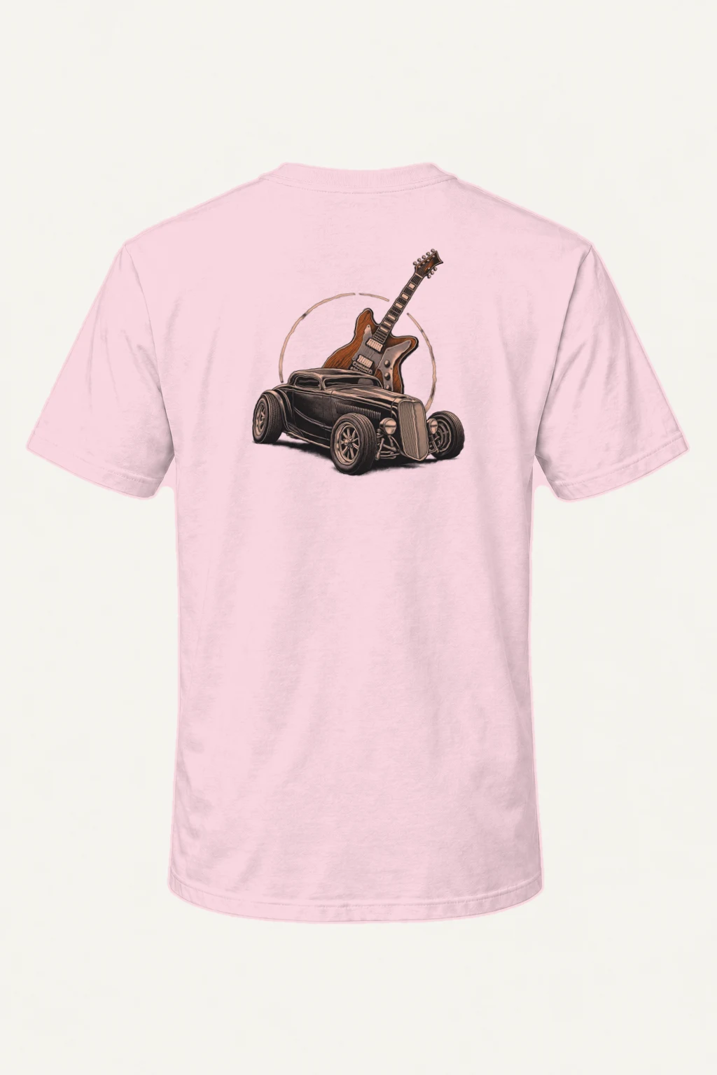 "Chrome Resonance" Heavyweight Unisex Crewneck T-shirt | Gildan 5000