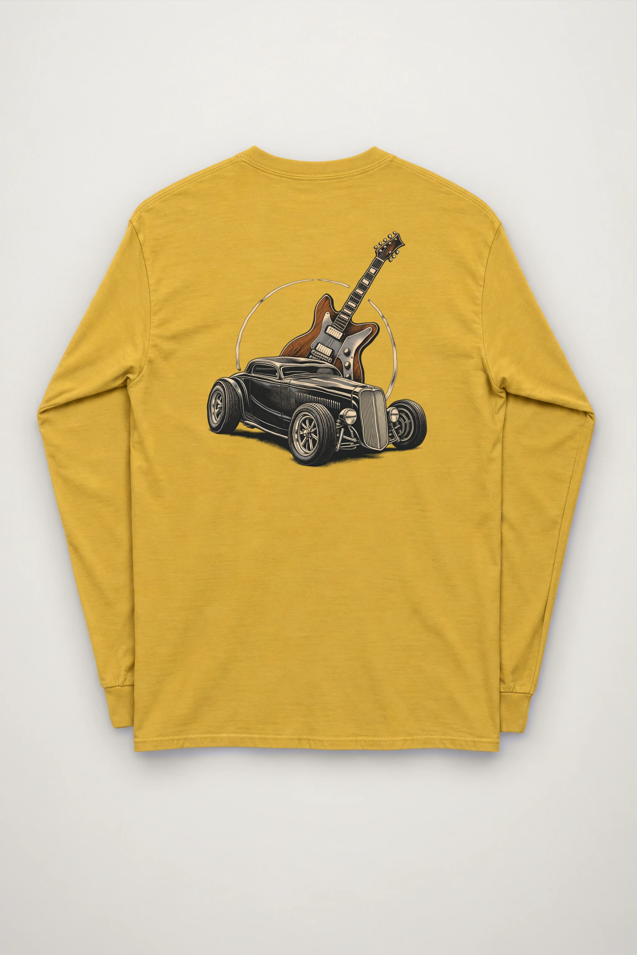 "Chrome Resonance" Unisex Longsleeve T-shirt
