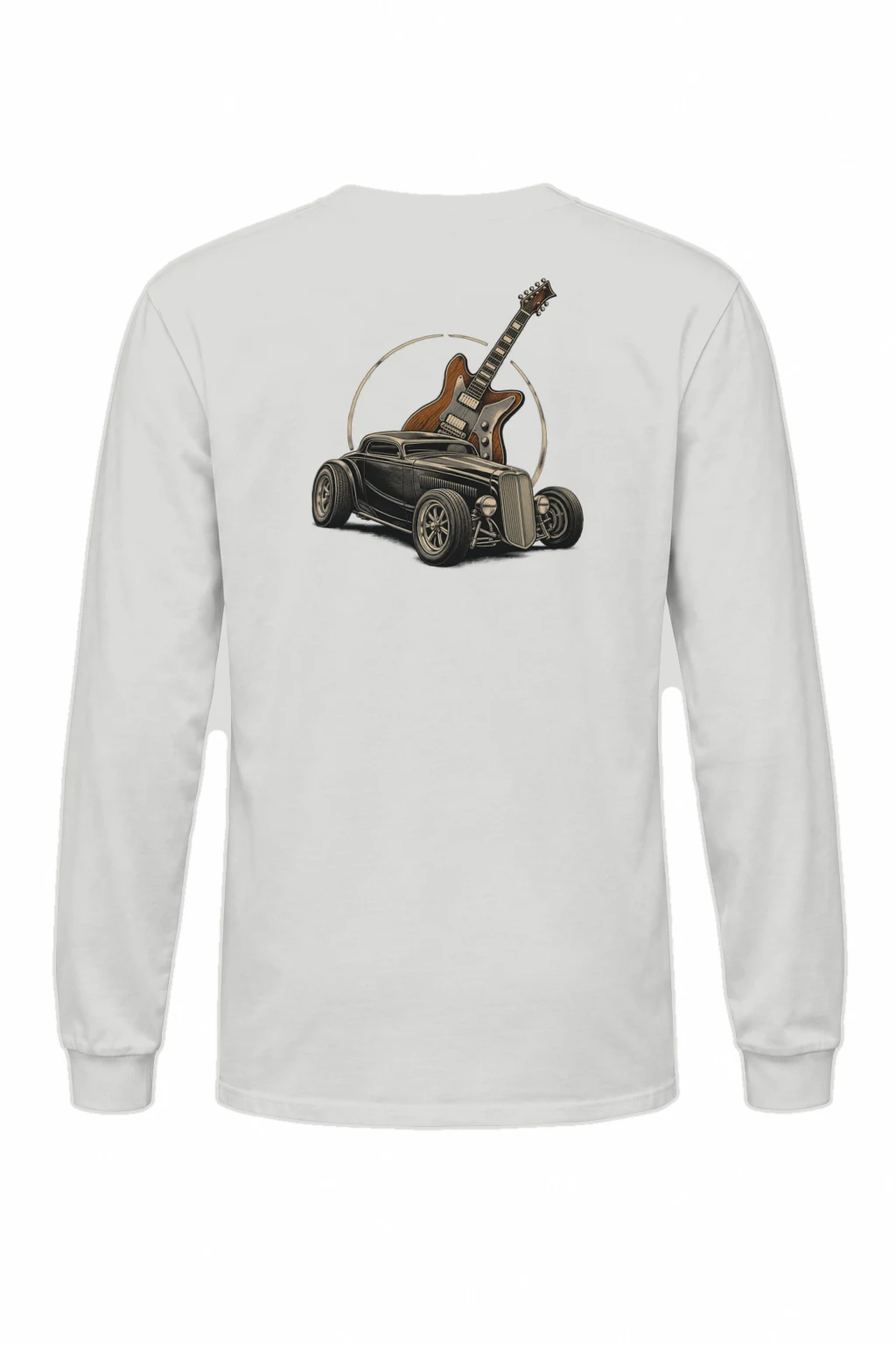 "Chrome Resonance" Unisex Longsleeve T-shirt | Gildan 2400