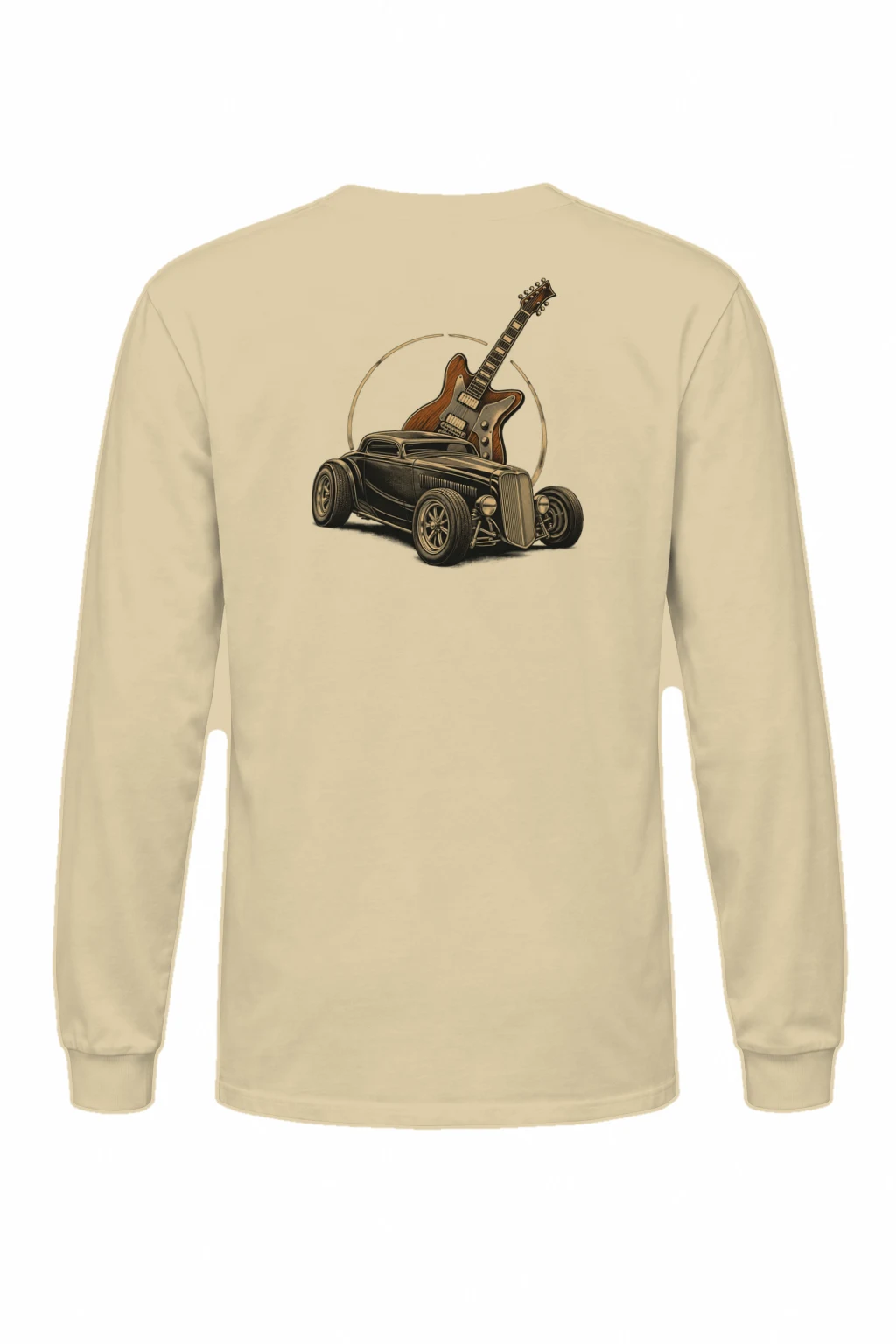 "Chrome Resonance" Unisex Longsleeve T-shirt | Gildan 2400