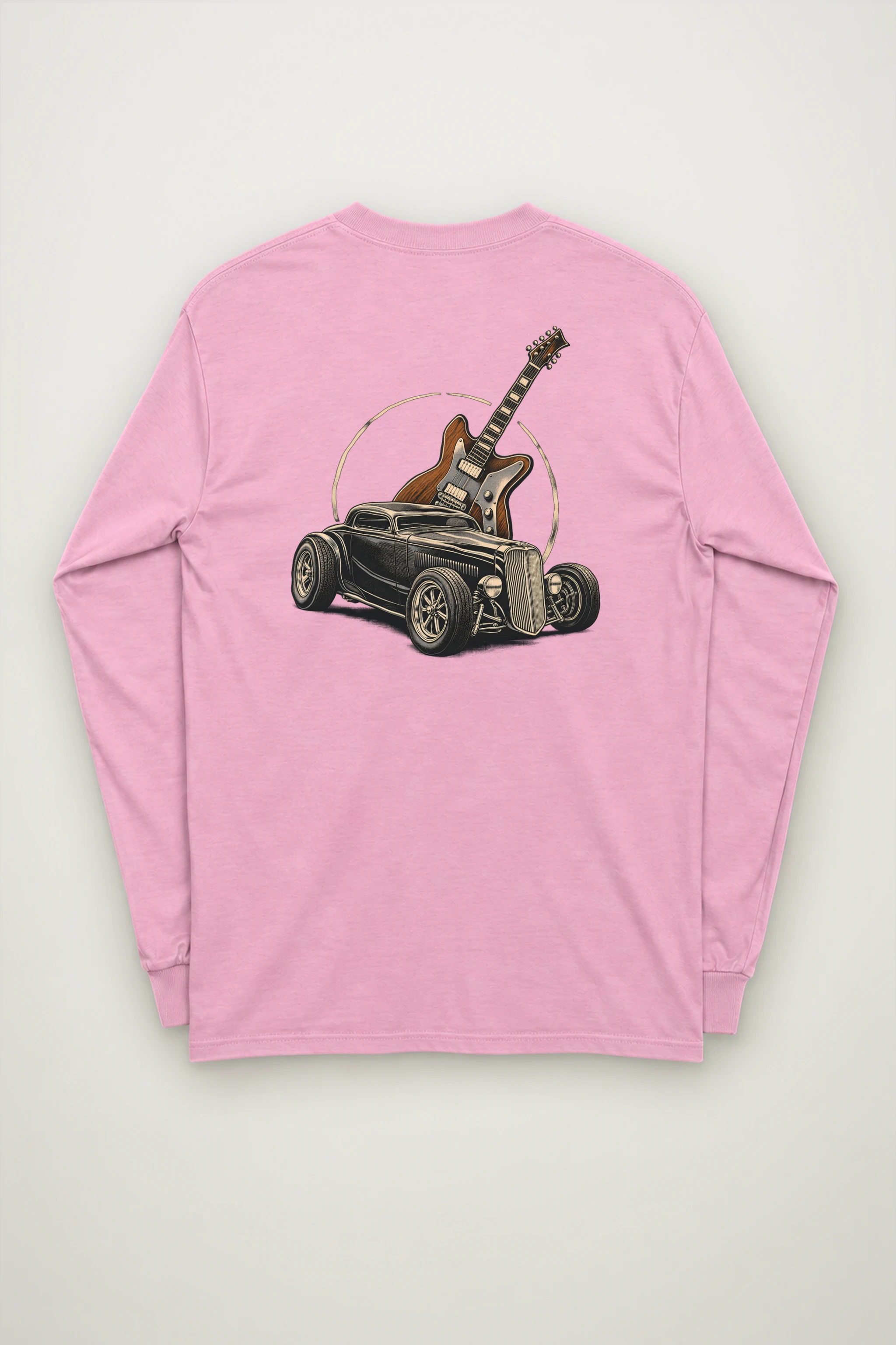 "Chrome Resonance" Unisex Longsleeve T-shirt