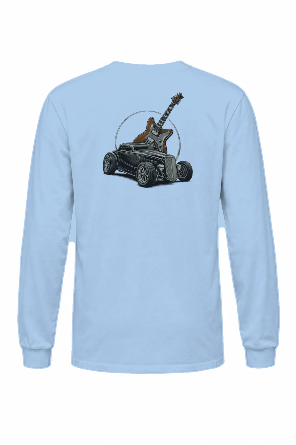 "Chrome Resonance" Unisex Longsleeve T-shirt | Gildan 2400