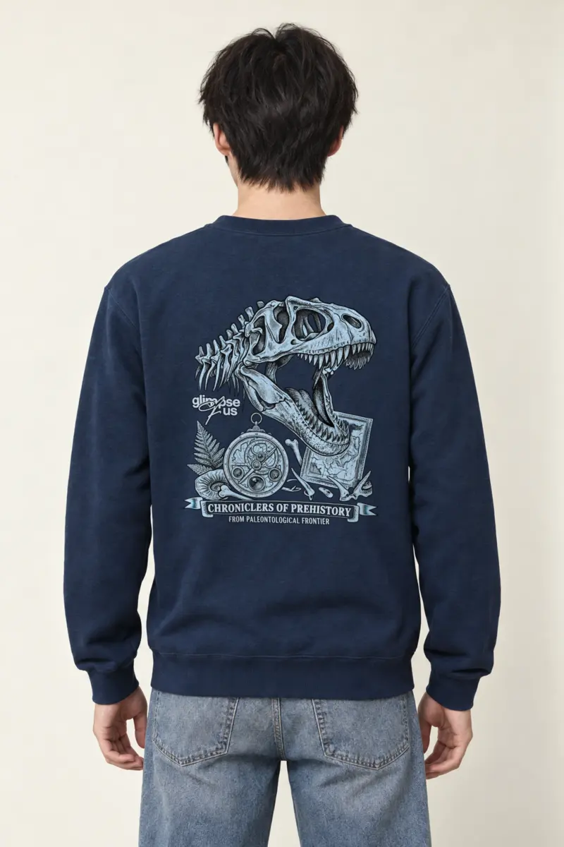 "Chroniclers Of Prehistory" Heavy Blend Unisex Crewneck Sweatshirt