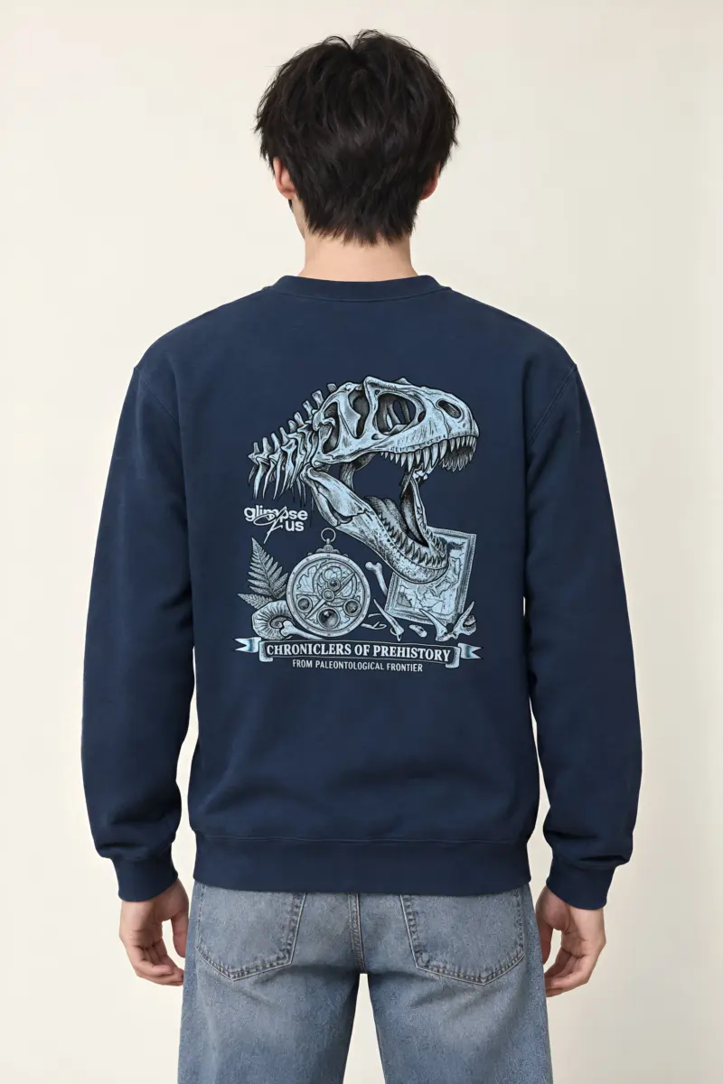 "Chroniclers Of Prehistory" Heavy Blend Unisex Crewneck Sweatshirt