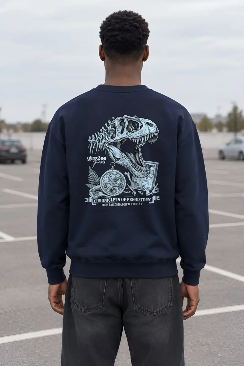 "Chroniclers Of Prehistory" Heavy Blend Unisex Crewneck Sweatshirt