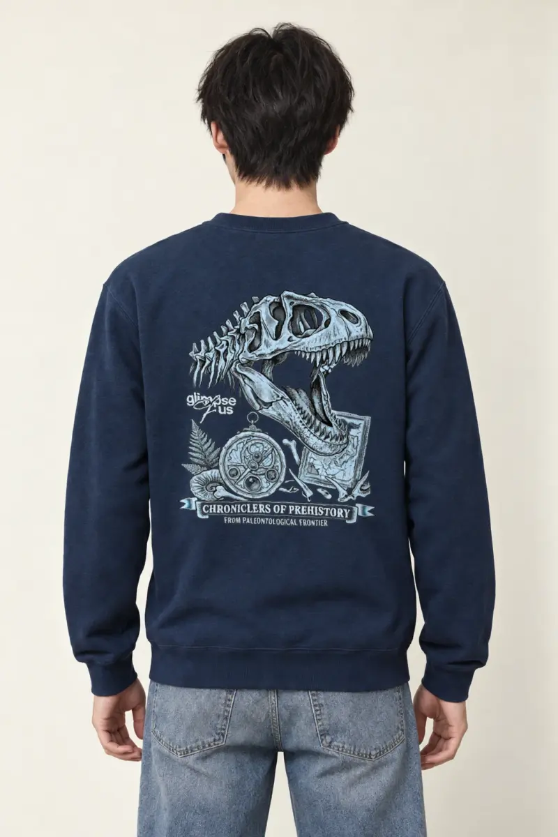"Chroniclers Of Prehistory" Heavy Blend Unisex Crewneck Sweatshirt