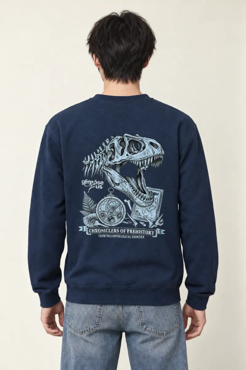 "Chroniclers Of Prehistory" Heavy Blend Unisex Crewneck Sweatshirt