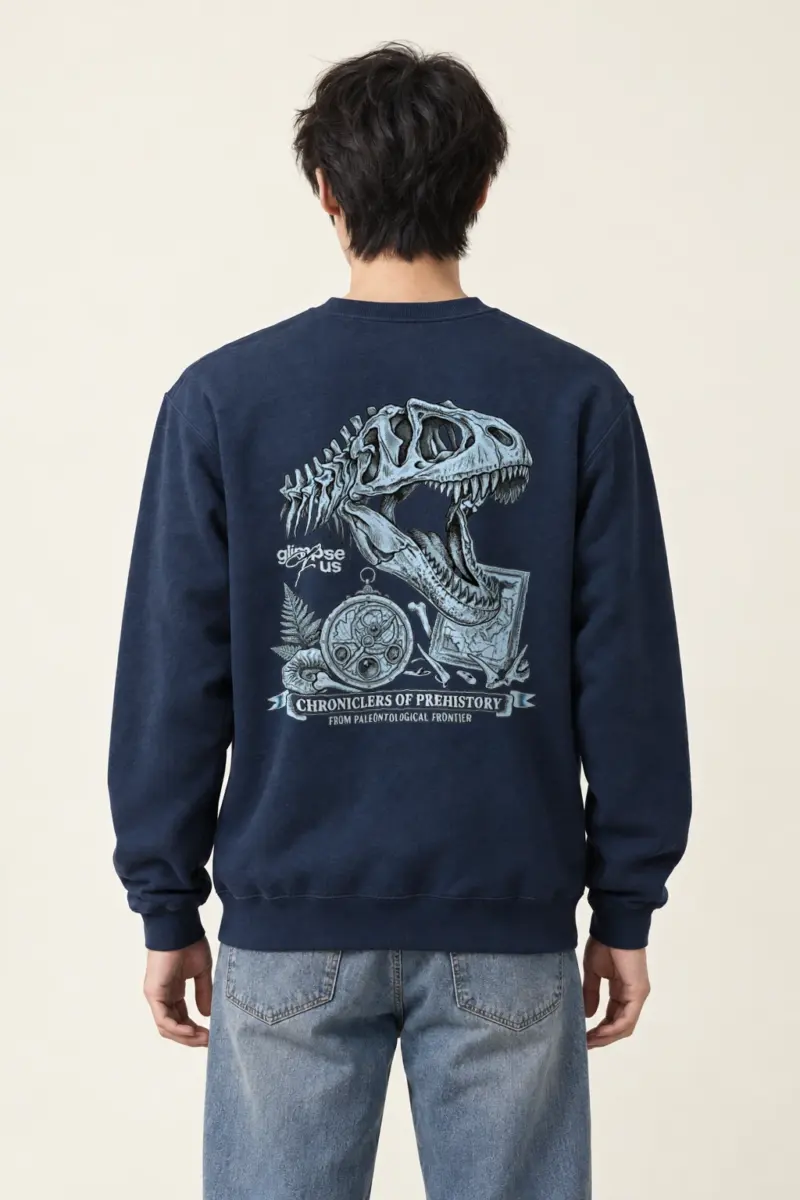 "Chroniclers Of Prehistory" Heavy Blend Unisex Crewneck Sweatshirt | Gildan 18000