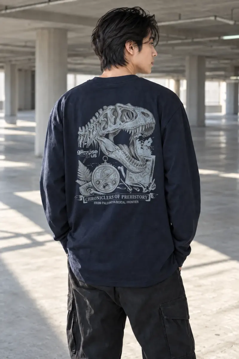 "Chroniclers Of Prehistory" Unisex Longsleeve T-shirt | Gildan 2400