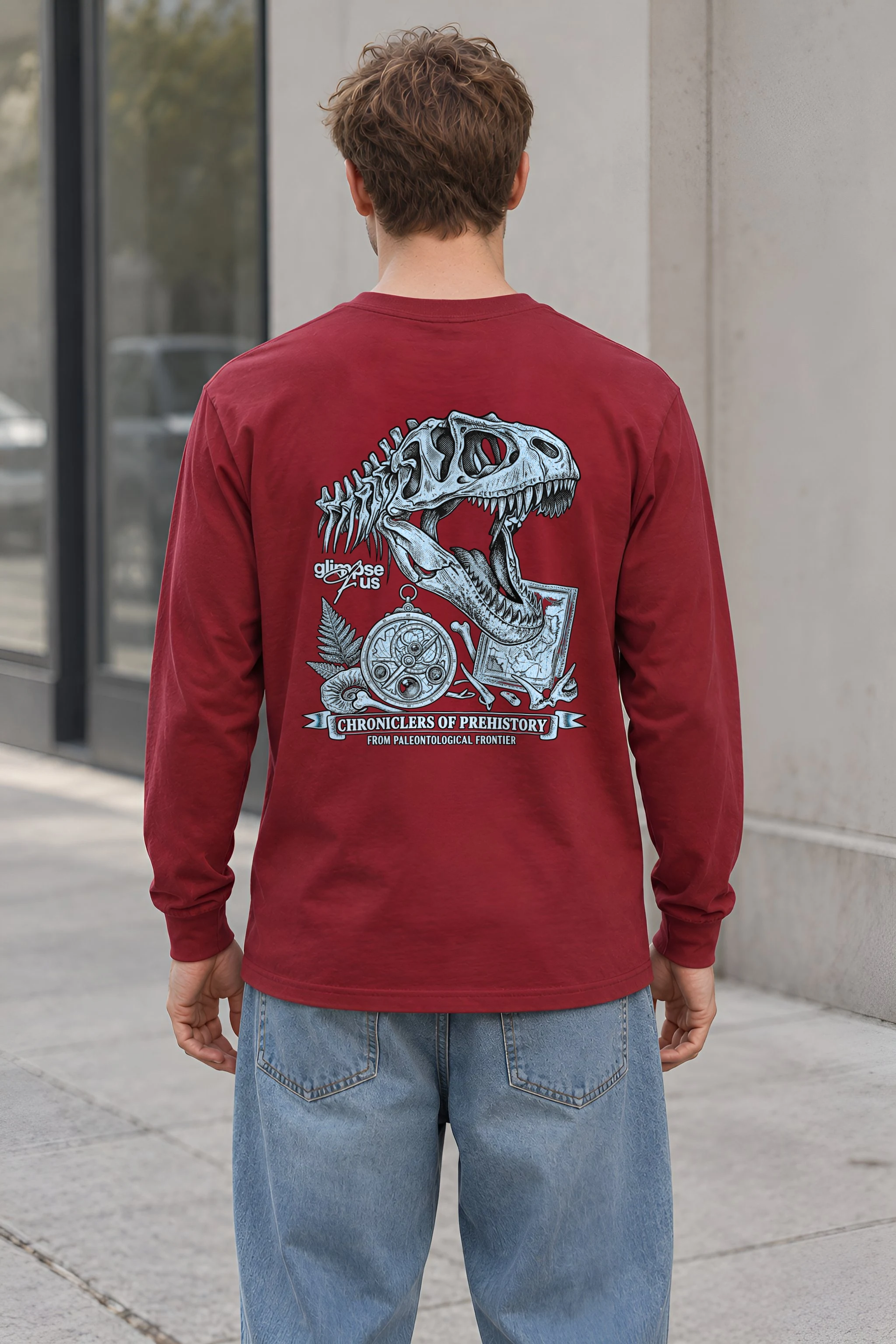 "Chroniclers Of Prehistory" Unisex Longsleeve T-shirt