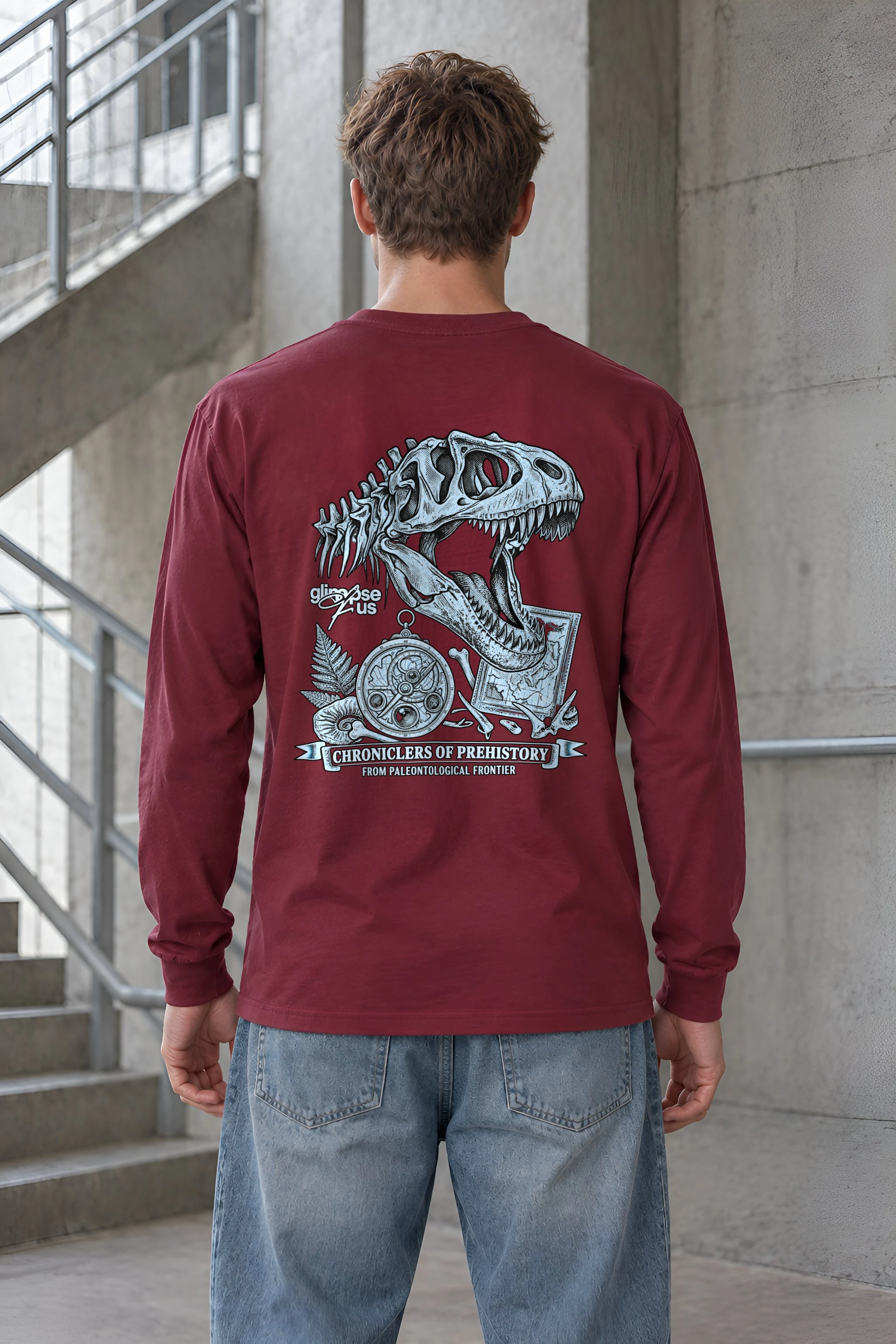 "Chroniclers Of Prehistory" Unisex Longsleeve T-shirt