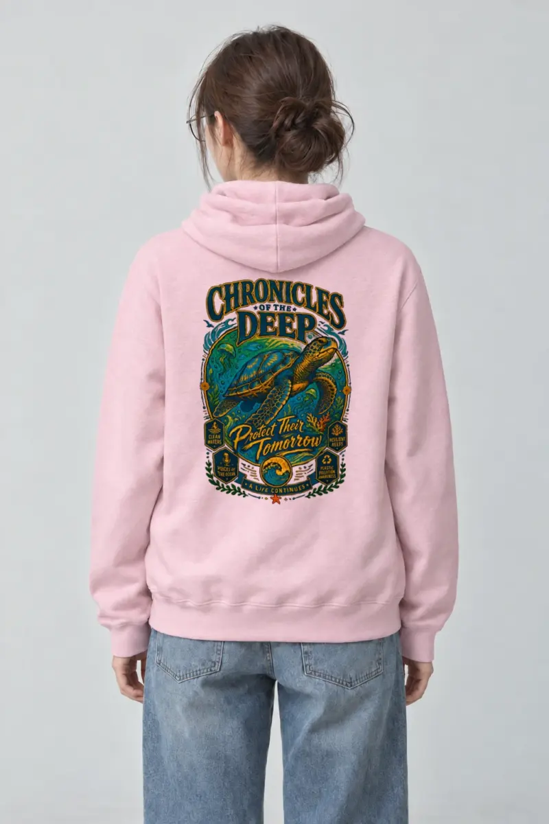 "Chronicles Of The Deep" Heavy Blend Unisex Pullover Hoodie