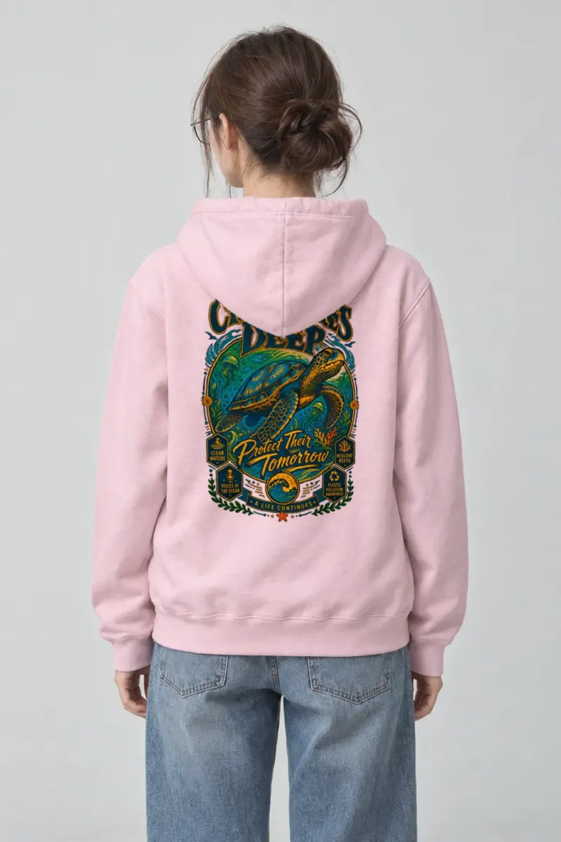 "Chronicles Of The Deep" Heavy Blend Unisex Pullover Hoodie
