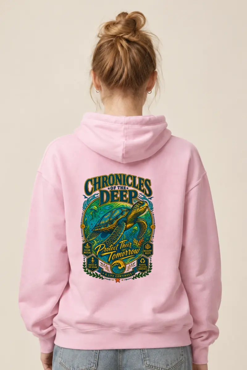 "Chronicles Of The Deep" Heavy Blend Unisex Pullover Hoodie