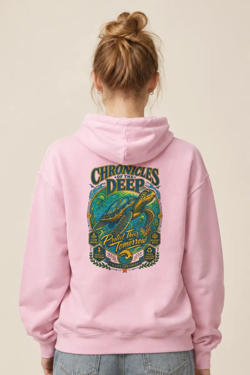"Chronicles Of The Deep" Heavy Blend Unisex Pullover Hoodie