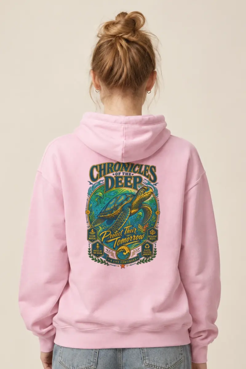 "Chronicles Of The Deep" Heavy Blend Unisex Pullover Hoodie