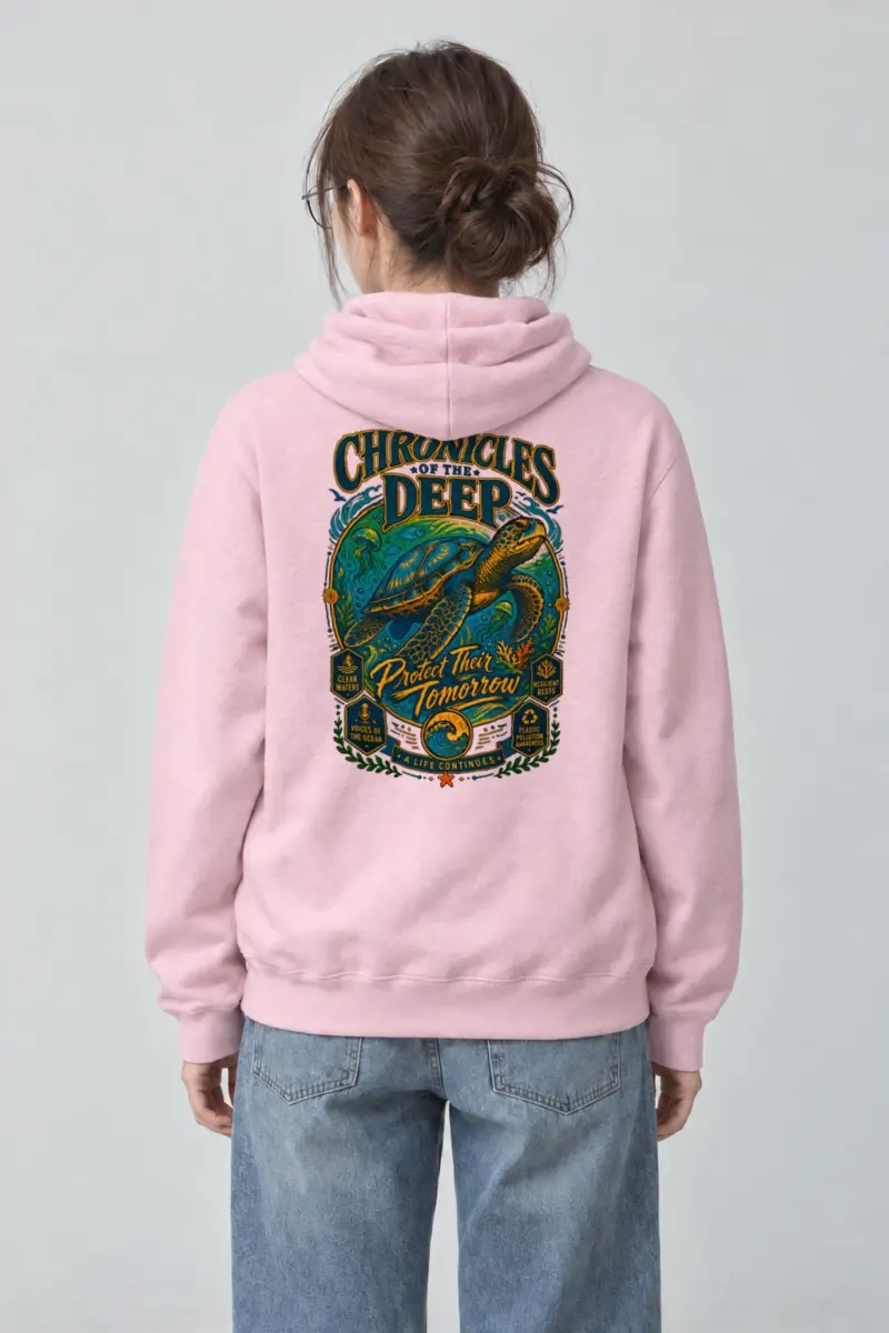 "Chronicles Of The Deep" Heavy Blend Unisex Pullover Hoodie