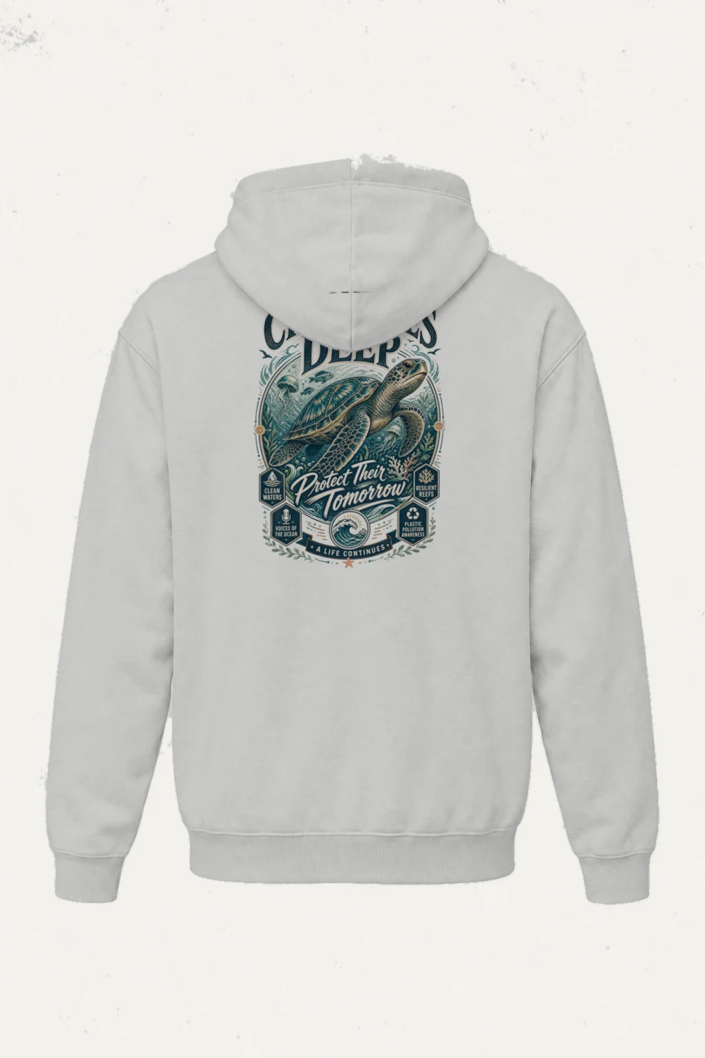 "Chronicles Of The Deep" Heavy Blend Unisex Pullover Hoodie | Gildan 18500