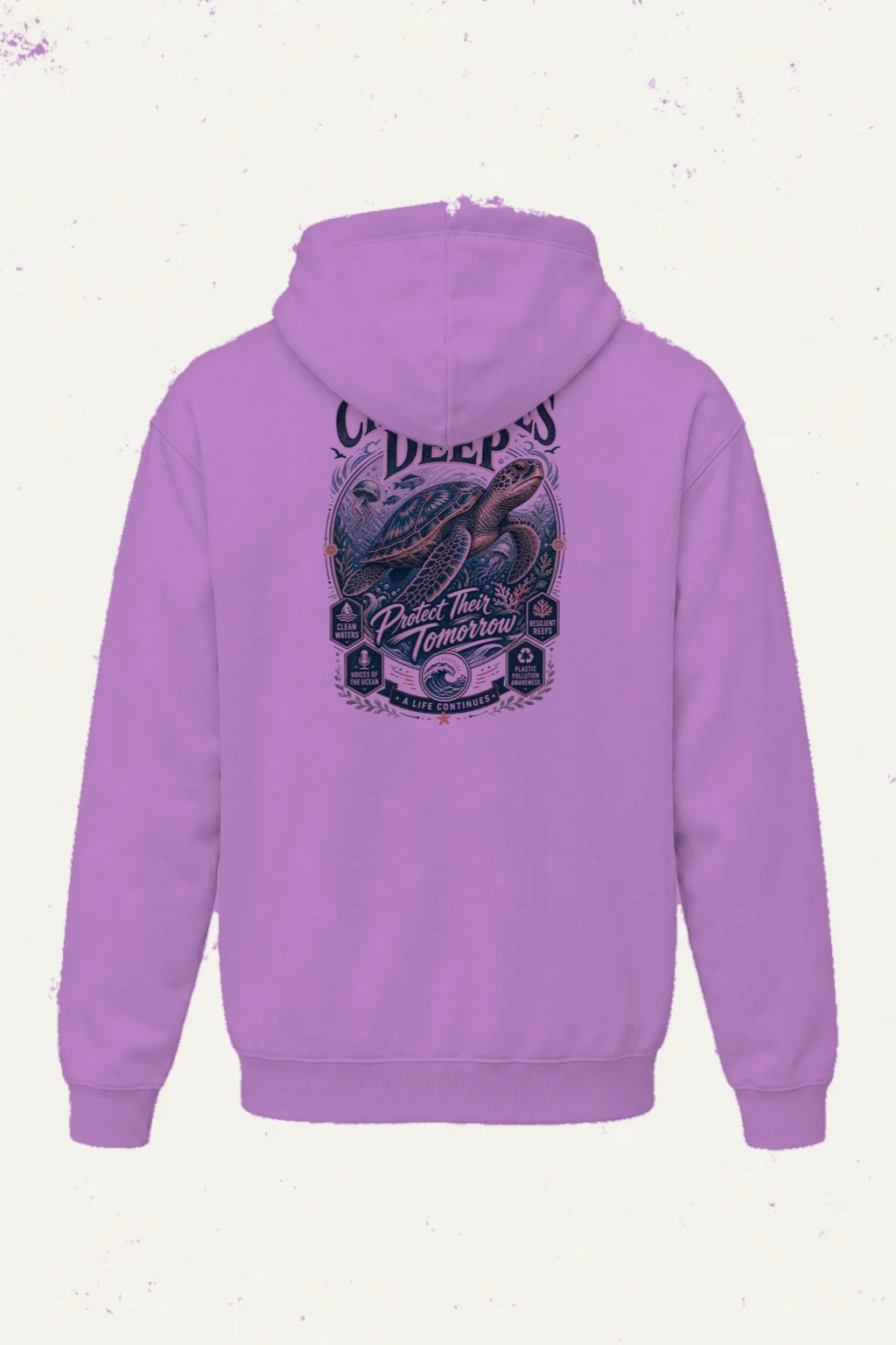 "Chronicles Of The Deep" Heavy Blend Unisex Pullover Hoodie | Gildan 18500