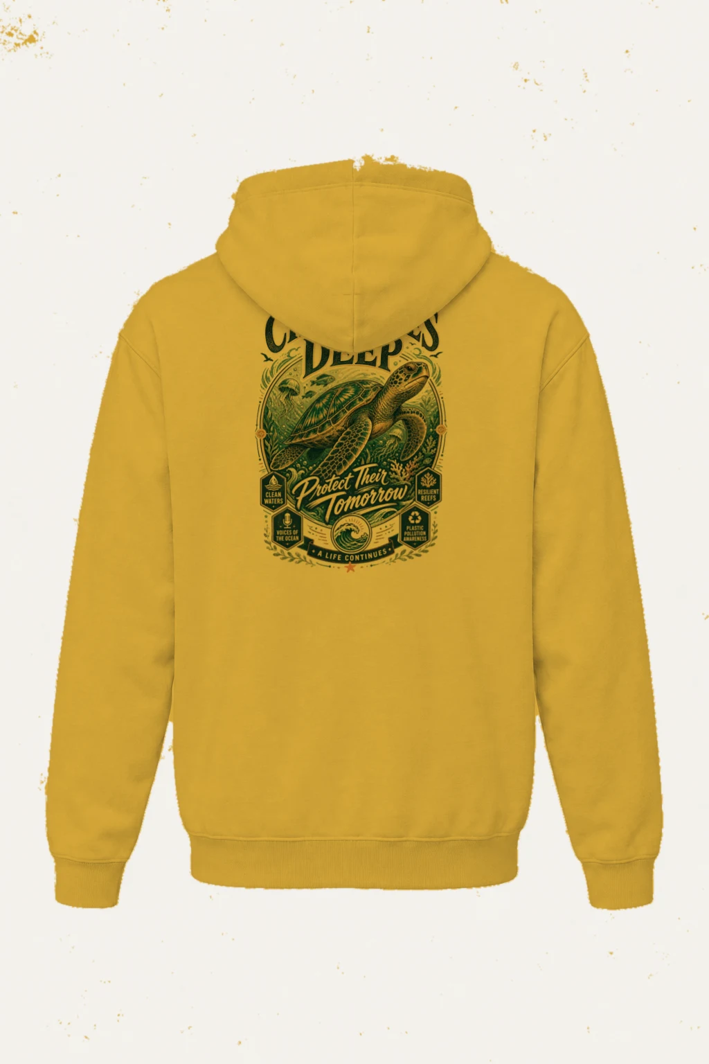 "Chronicles Of The Deep" Heavy Blend Unisex Pullover Hoodie | Gildan 18500