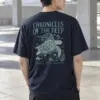 "Chronicles Of The Deep" Heavyweight Unisex Crewneck T-shirt | Gildan 5000