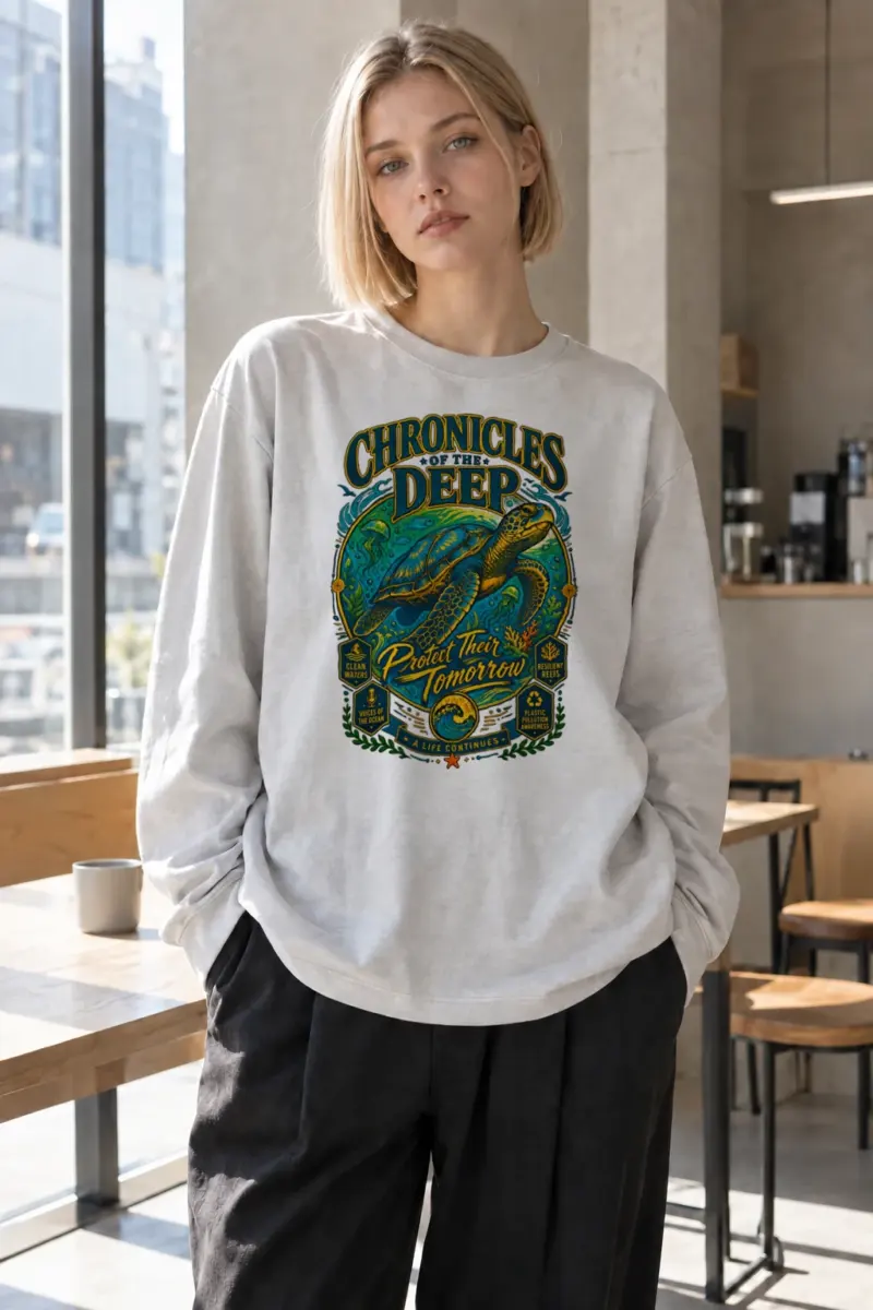 "Chronicles Of The Deep" Unisex Longsleeve T-shirt | Gildan 2400