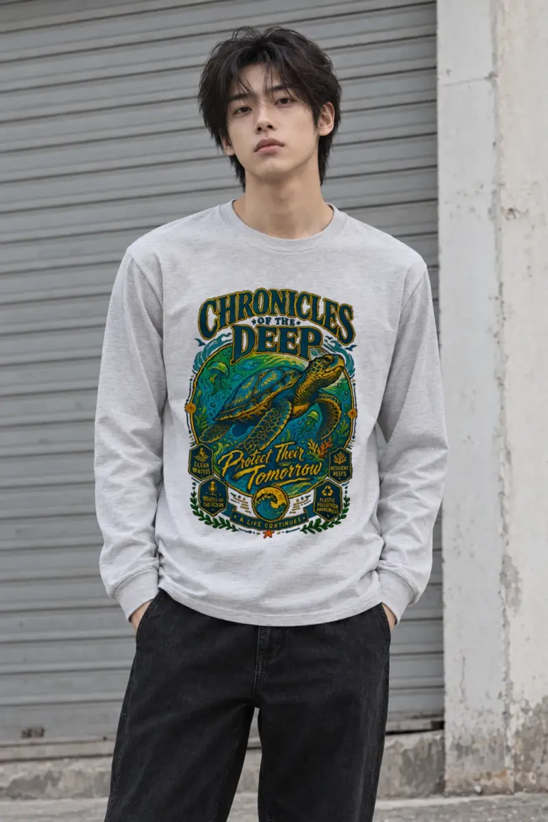 "Chronicles Of The Deep" Unisex Longsleeve T-shirt