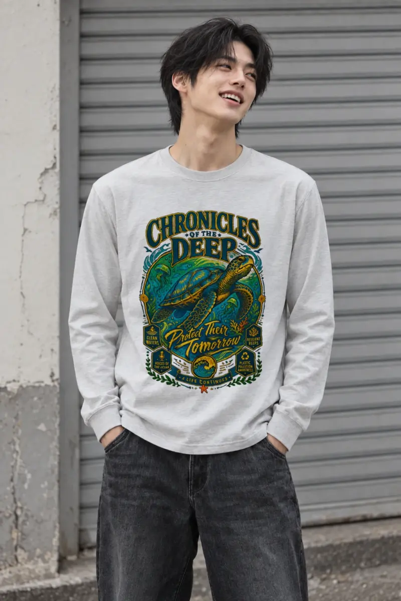 "Chronicles Of The Deep" Unisex Longsleeve T-shirt