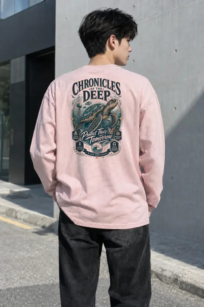 “Chronicles Of The Deep” Unisex Longsleeve T-shirt | Gildan 2400