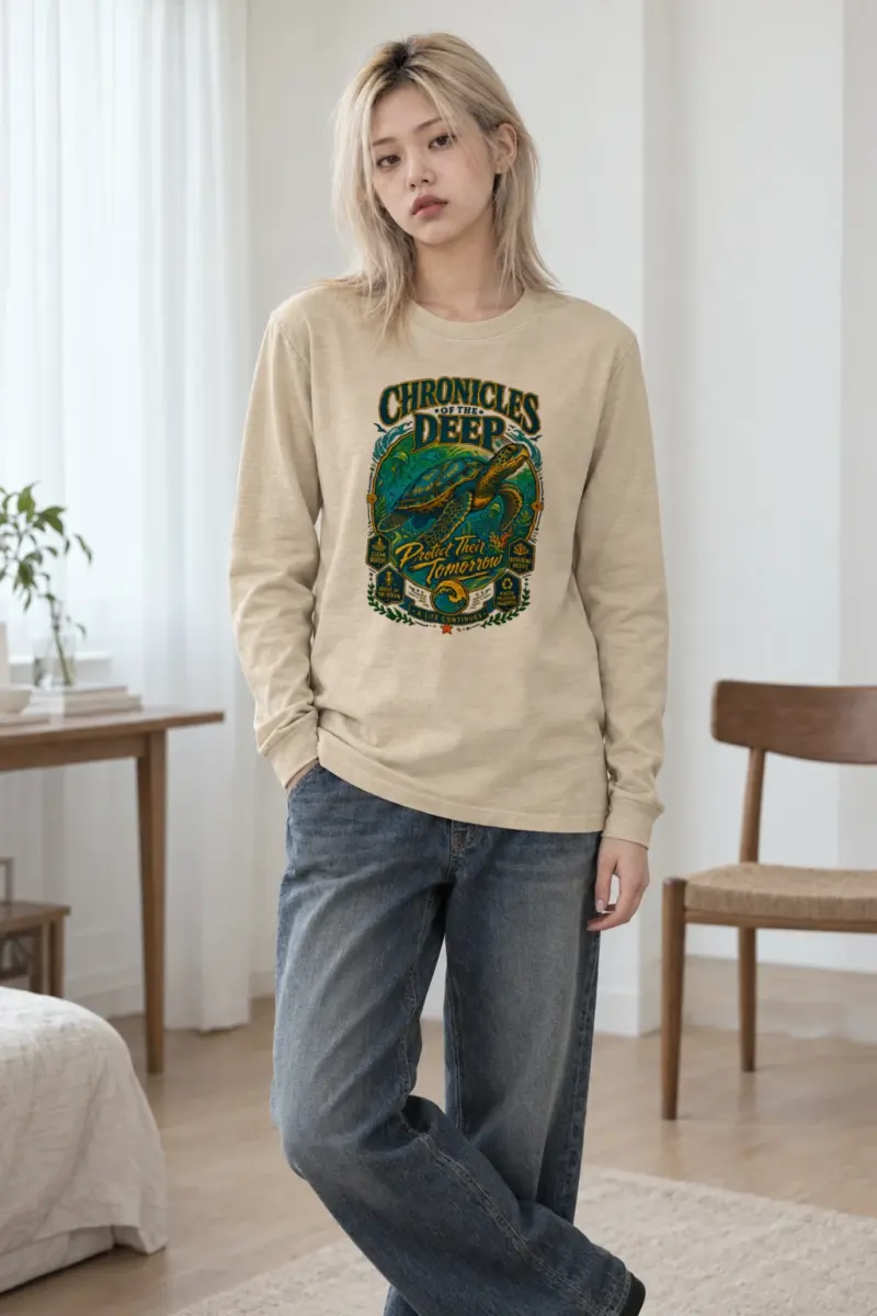 "Chronicles Of The Deep" Unisex Longsleeve T-shirt