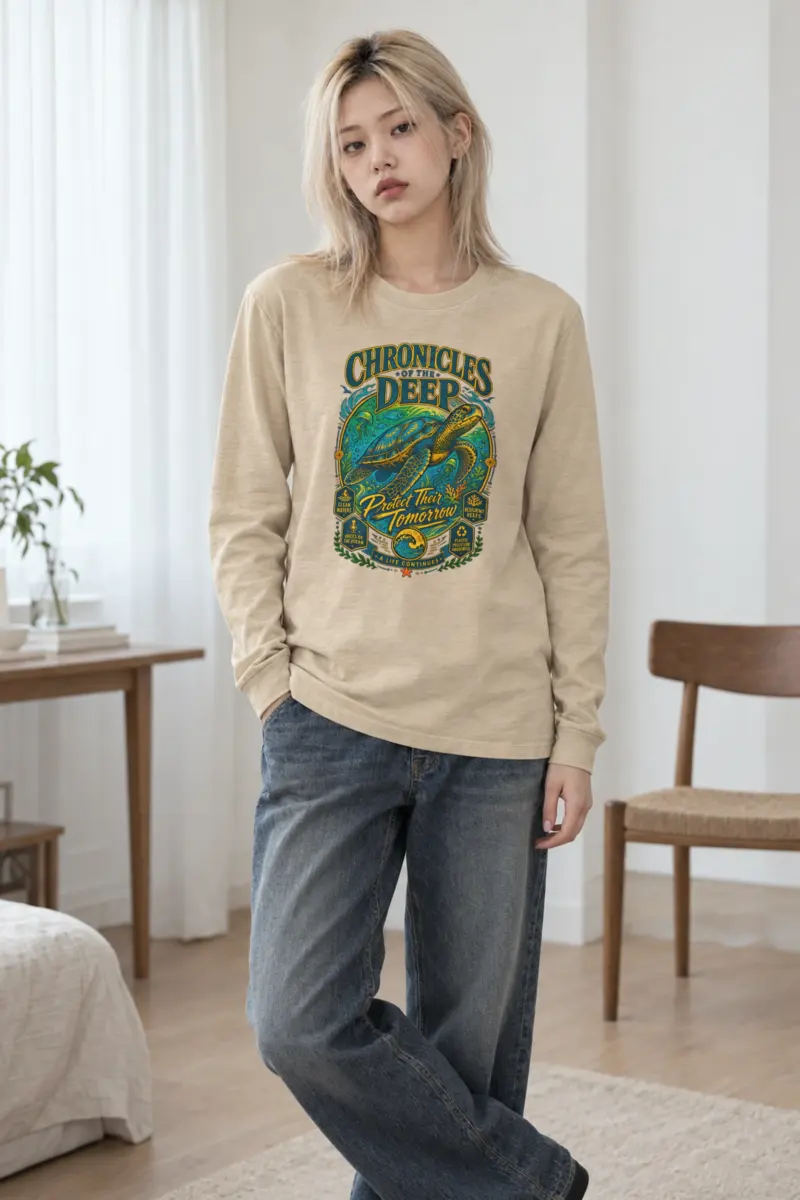"Chronicles Of The Deep" Unisex Longsleeve T-shirt