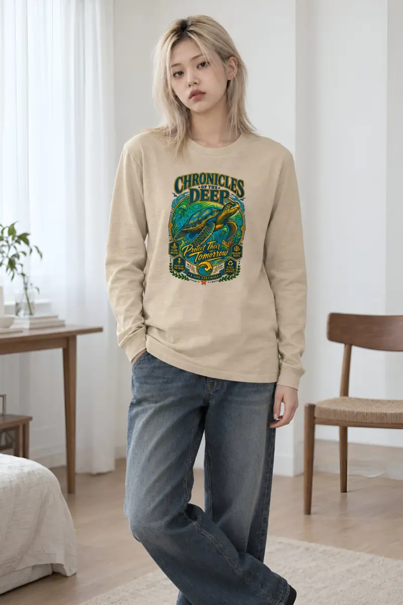 "Chronicles Of The Deep" Unisex Longsleeve T-shirt