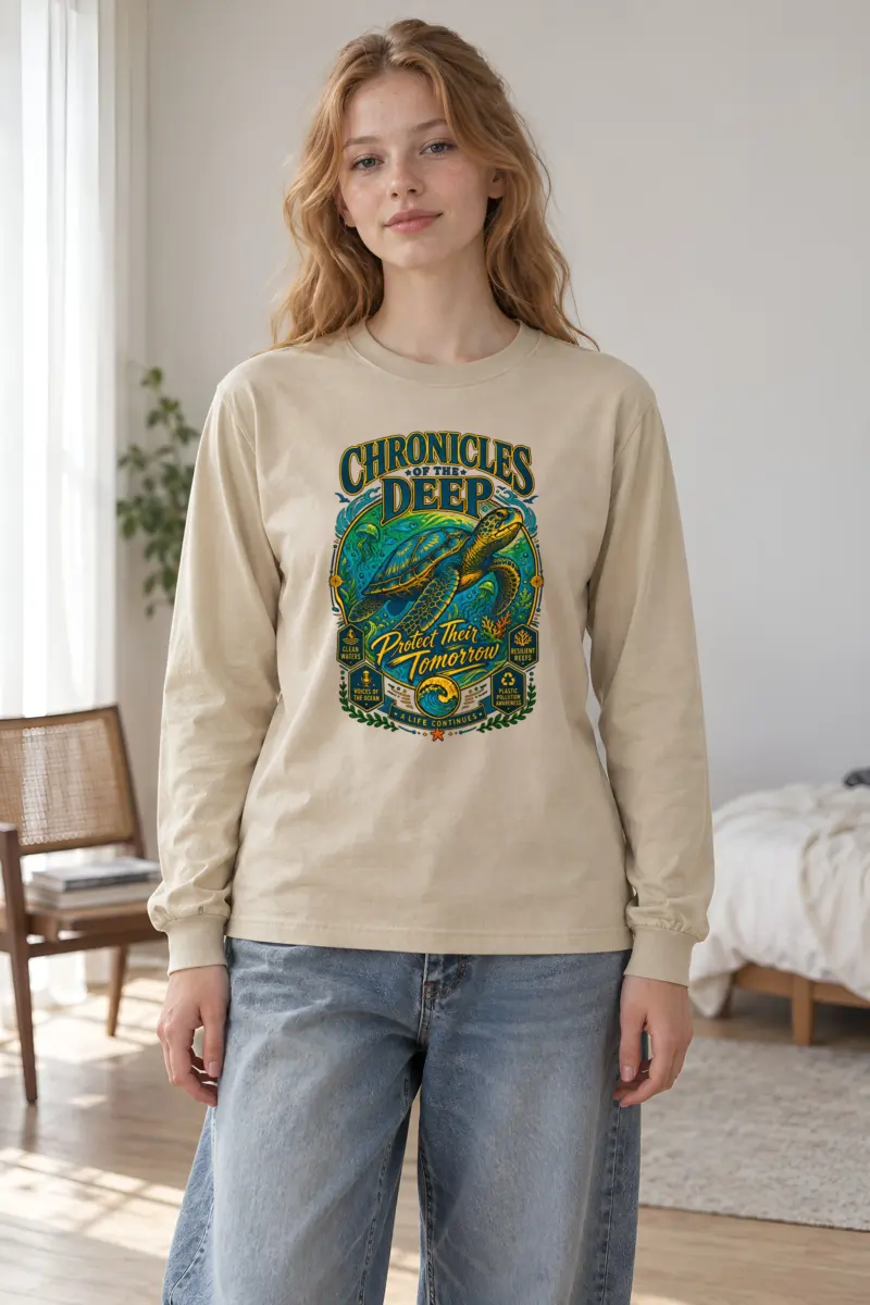 "Chronicles Of The Deep" Unisex Longsleeve T-shirt