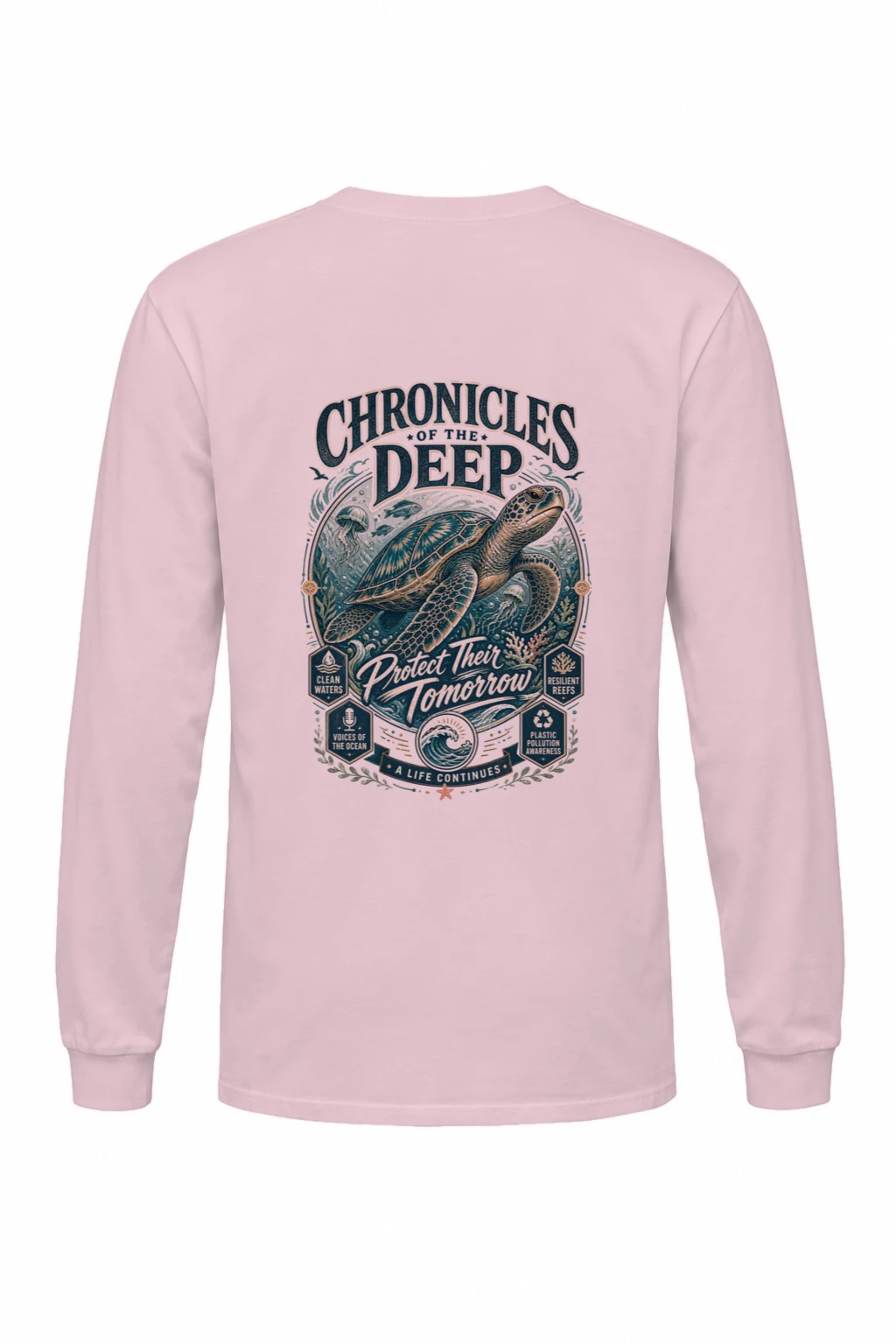 "Chronicles Of The Deep" Unisex Longsleeve T-shirt | Gildan 2400