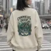 "Chronicles Of The Deep" Unisex Sponge Fleece Crewneck Sweatshirt | Bella + Canvas 3901