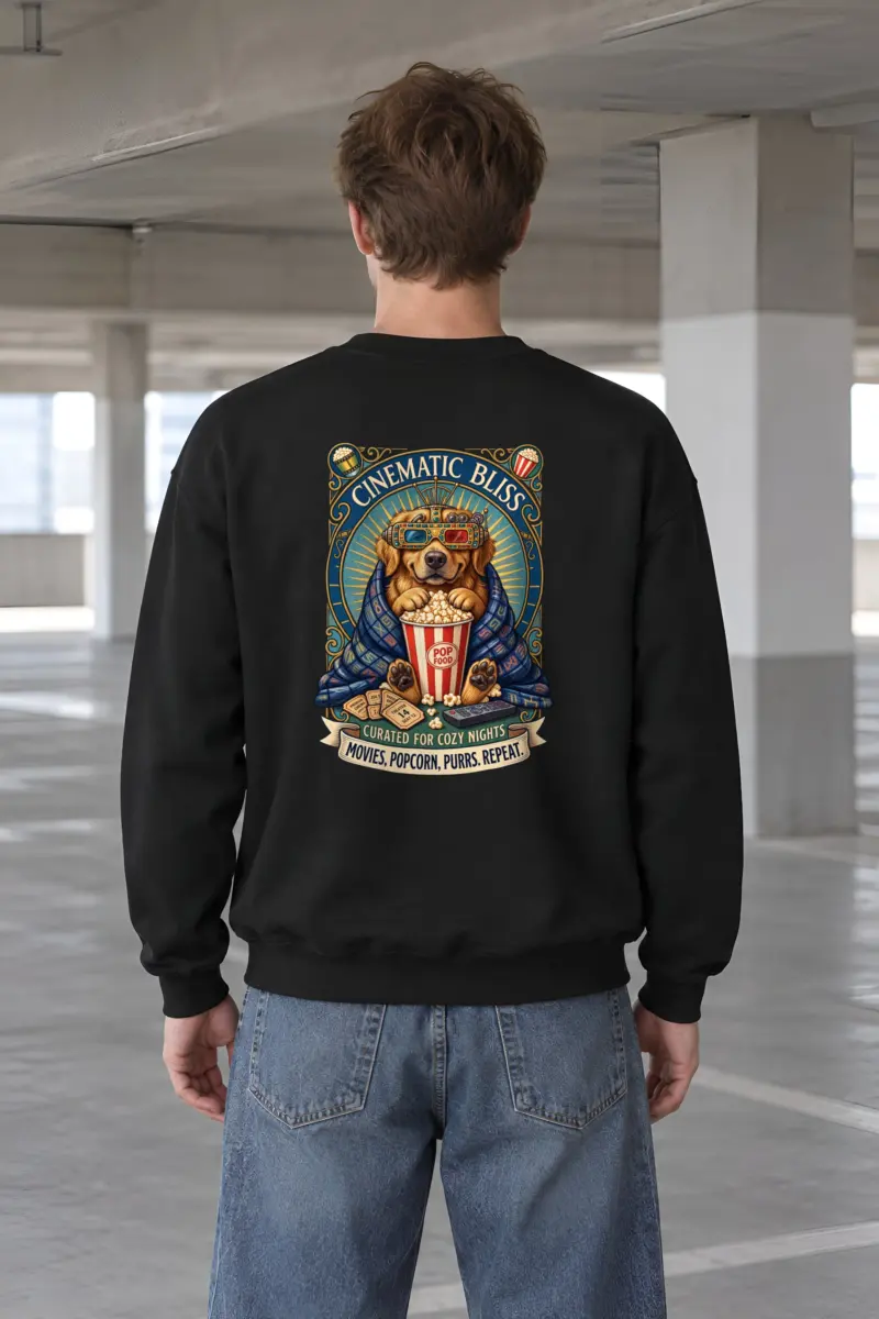 "Cinematic Bliss" Heavy Blend Unisex Crewneck Sweatshirt