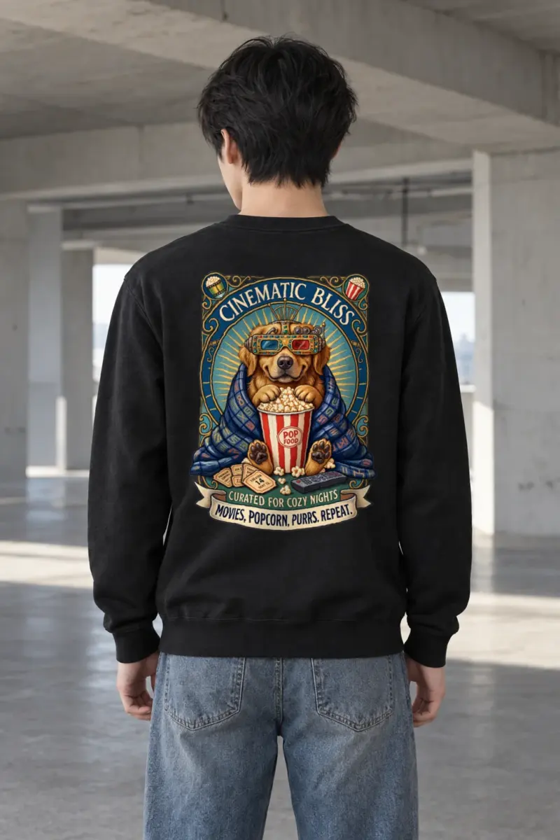 "Cinematic Bliss" Heavy Blend Unisex Crewneck Sweatshirt