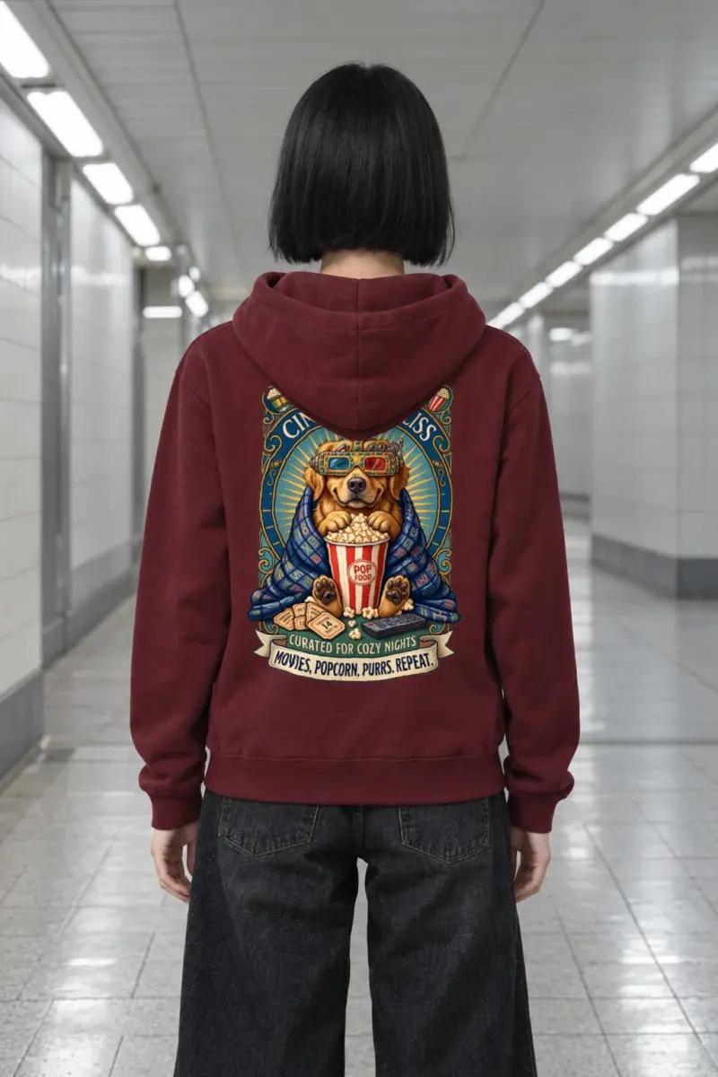 "Cinematic Bliss" Heavy Blend Unisex Pullover Hoodie