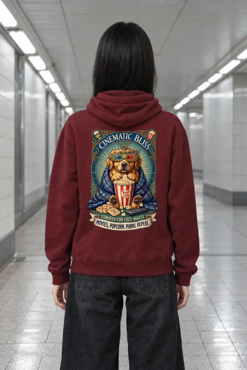 "Cinematic Bliss" Heavy Blend Unisex Pullover Hoodie