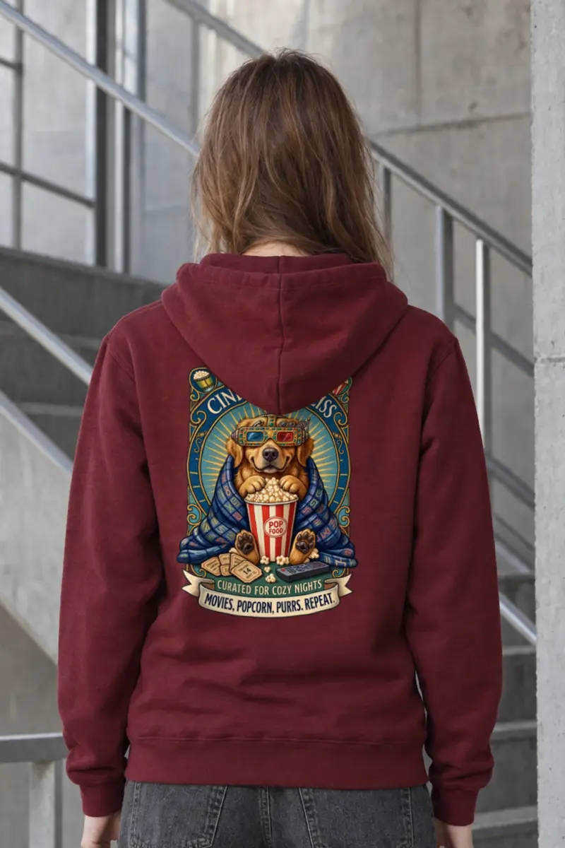 "Cinematic Bliss" Heavy Blend Unisex Pullover Hoodie