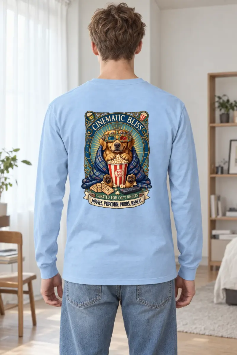 "Cinematic Bliss" Unisex Longsleeve T-shirt