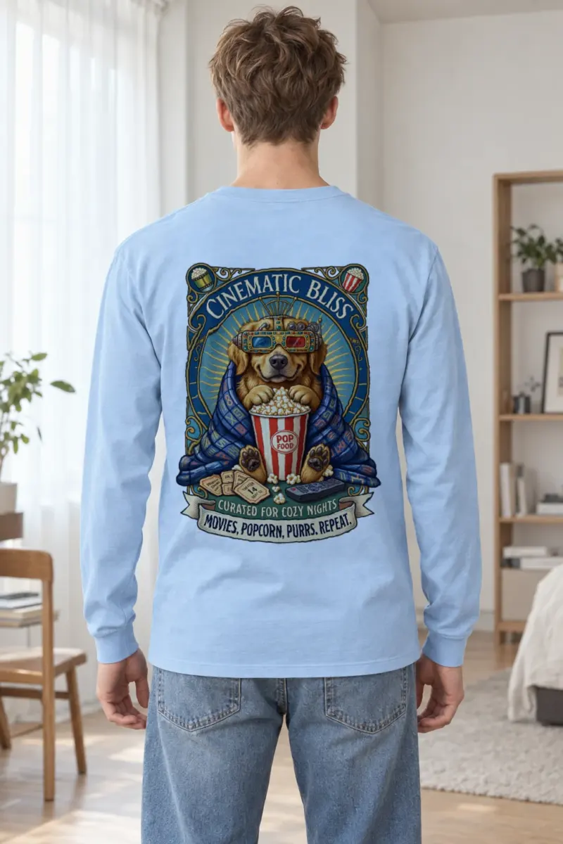 "Cinematic Bliss" Unisex Longsleeve T-shirt