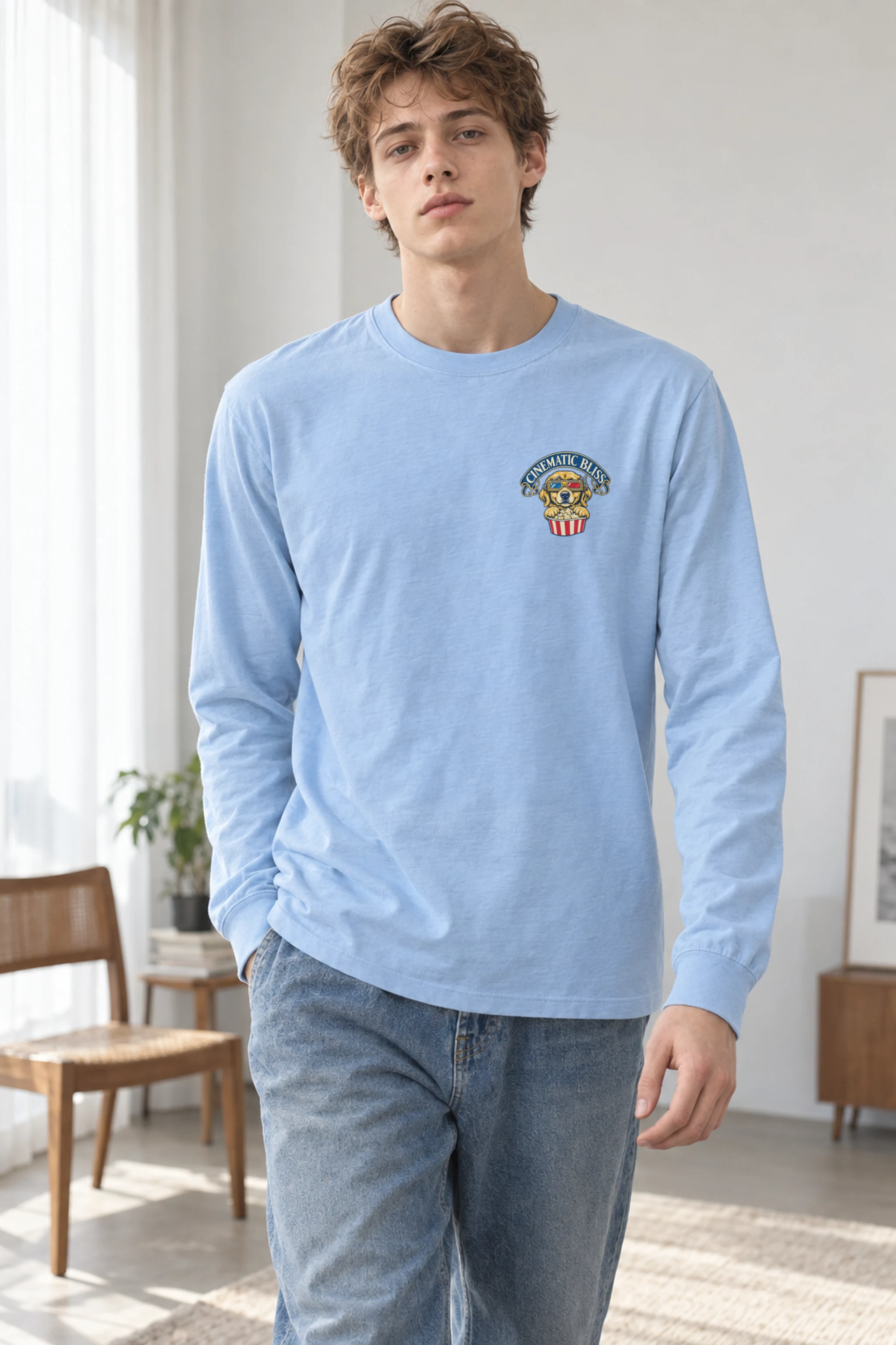 "Cinematic Bliss" Unisex Longsleeve T-shirt