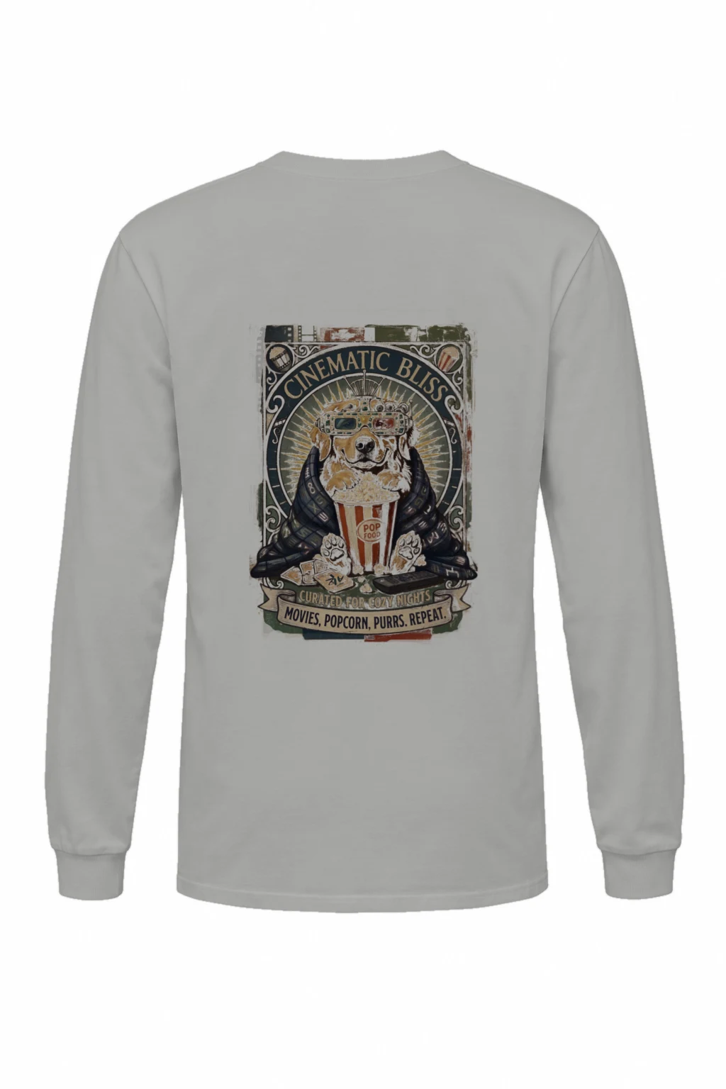 "Cinematic Bliss" Unisex Longsleeve T-shirt | Gildan 2400