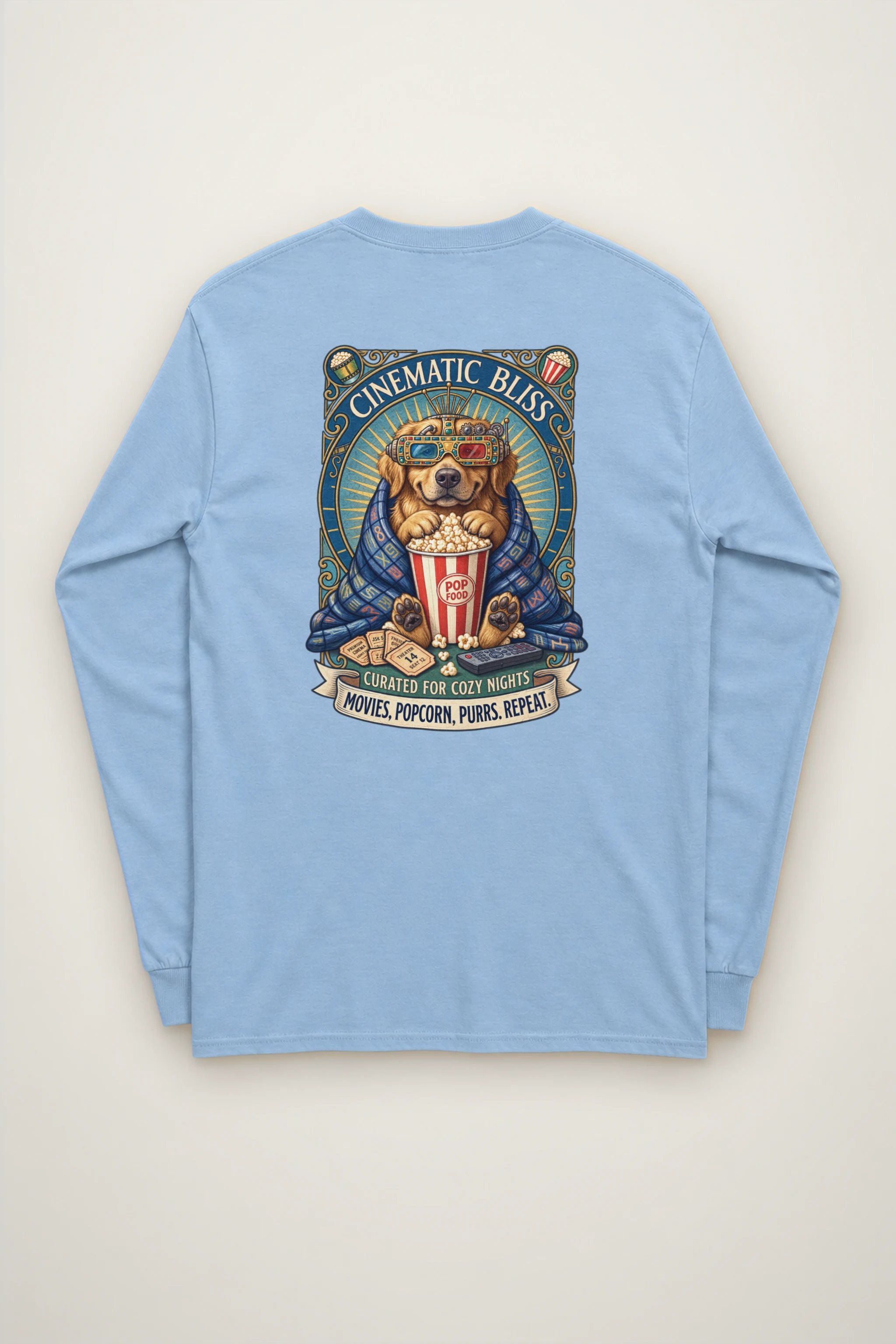 "Cinematic Bliss" Unisex Longsleeve T-shirt