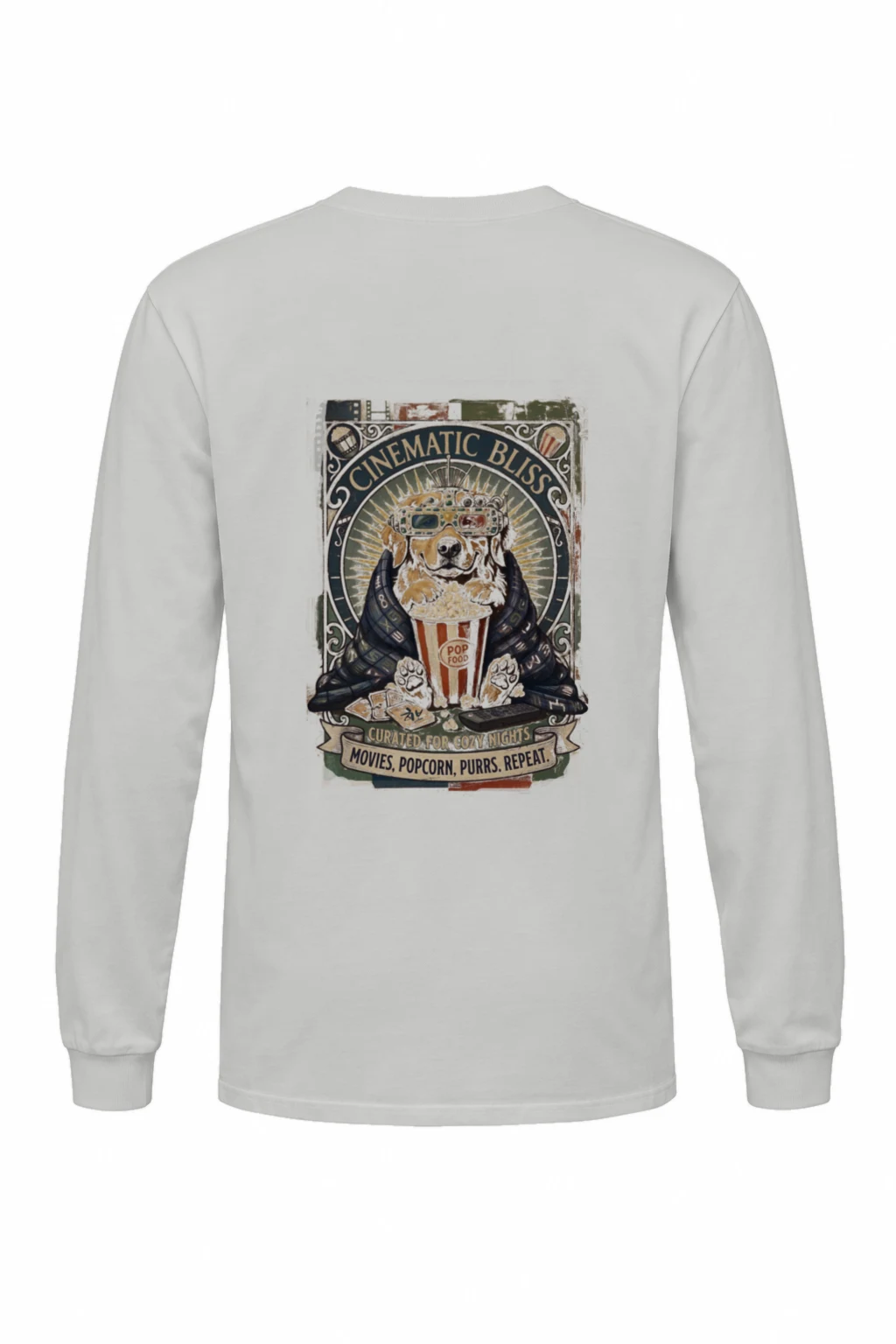 "Cinematic Bliss" Unisex Longsleeve T-shirt | Gildan 2400
